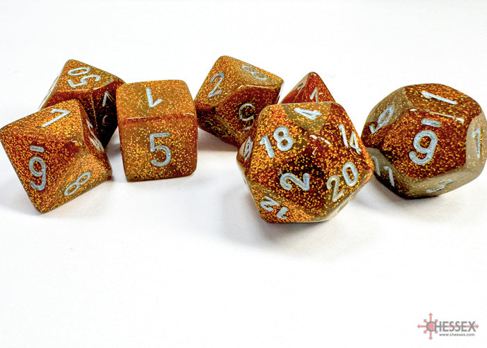 CHX 27503 Glitter Gold/silver (Polyhedral 7-Die Set)