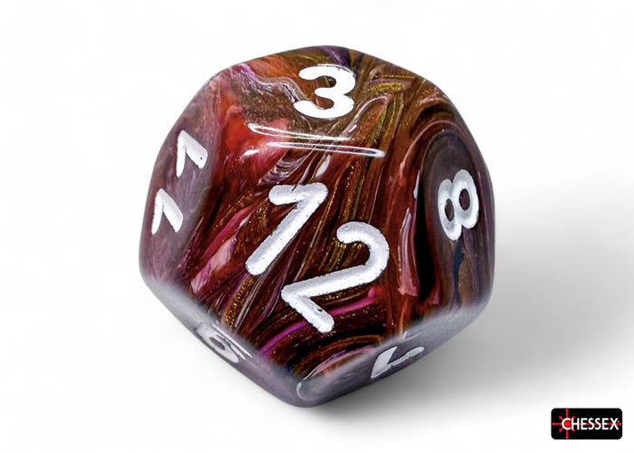 CHX 27543 Festive Symphony/white (Polyhedral 7-Die Set)