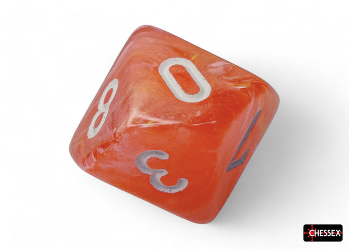 CHX 27553 Festive Dahlia/white Luminary (Polyhedral 7-Die Set)