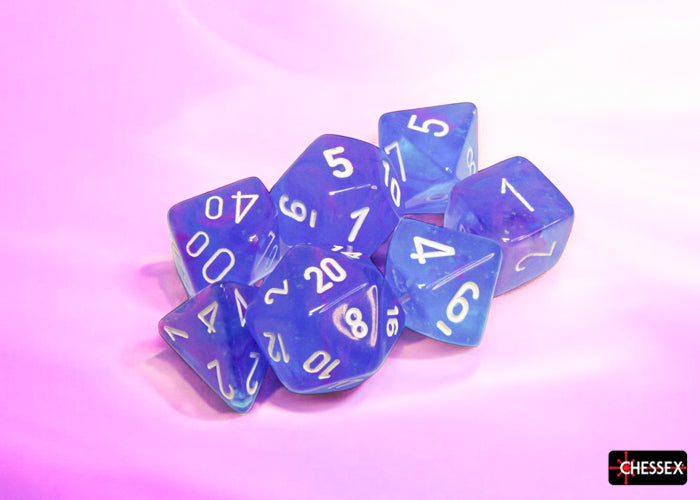 CHX 27567 Nebula Aura/white Luminary (Polyhedral 7-Die Set)