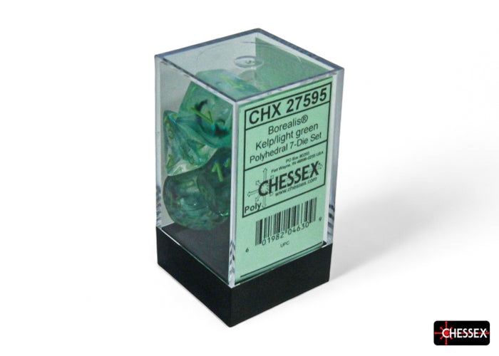 CHX 27595 Borealis Kelp/light green Luminary (Polyhedral 7-Die Set)