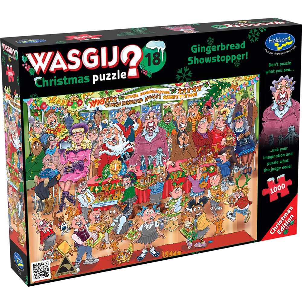 WASGIJ? Christmas #18 - Gingerbread Showstopper! 1000pc Puzzle