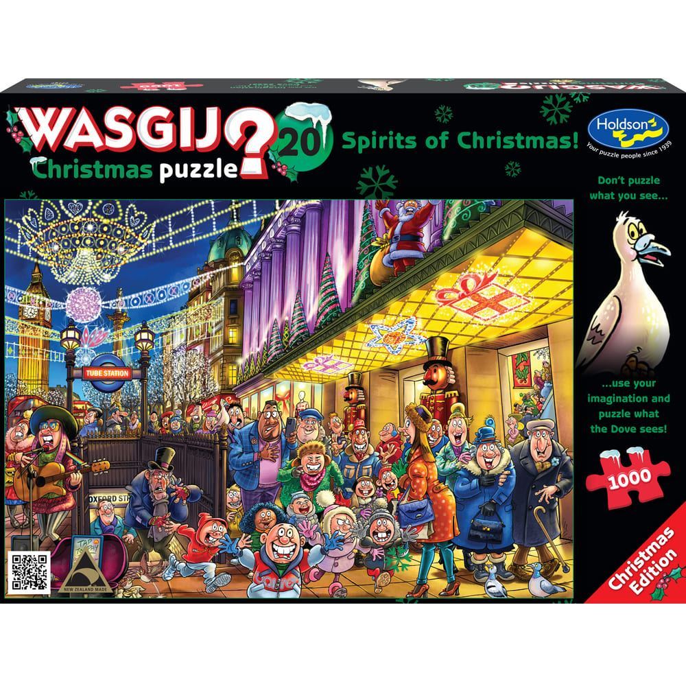 WASGIJ? Christmas #20 - Spirits of Christmas! 1000pc Puzzle