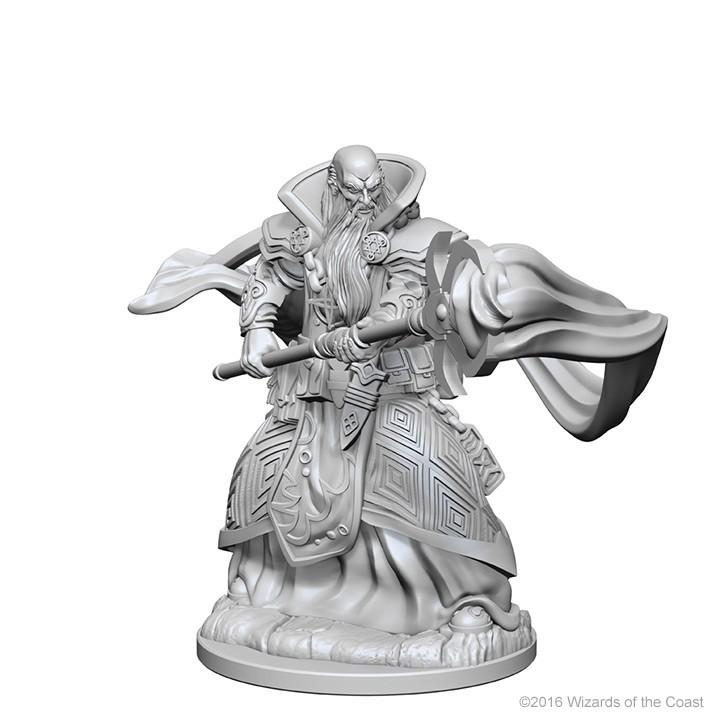 D&D - Human Male Wizard (Nolzurs Marvelous Unpainted Miniatures)