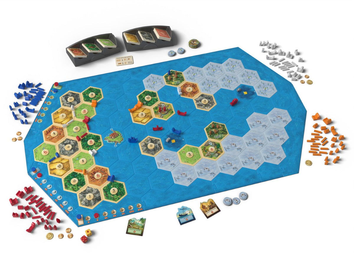 CATAN Explorers & Pirates Expansion (6th Edition)