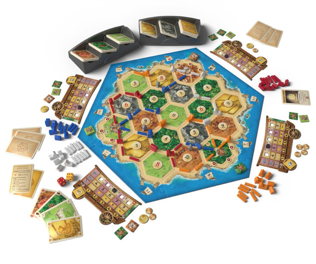 CATAN Traders & Barbarians Expansion (6th Edition)