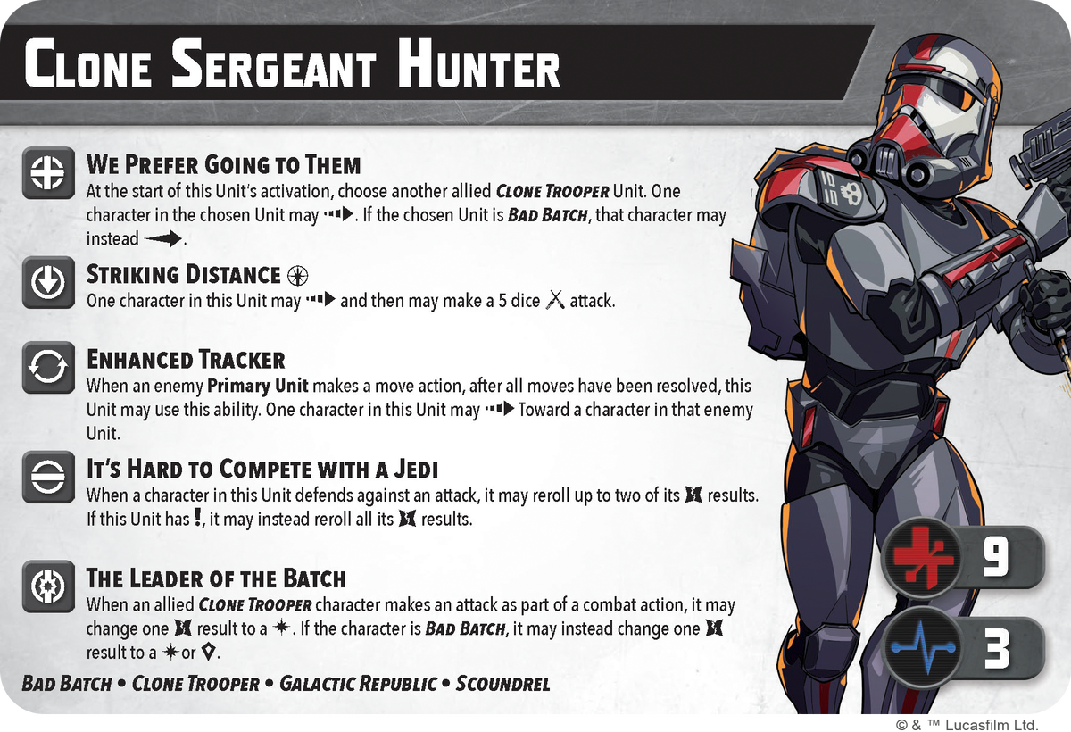 Clone Force 99 Squad Pack (Star Wars: Shatterpoint)