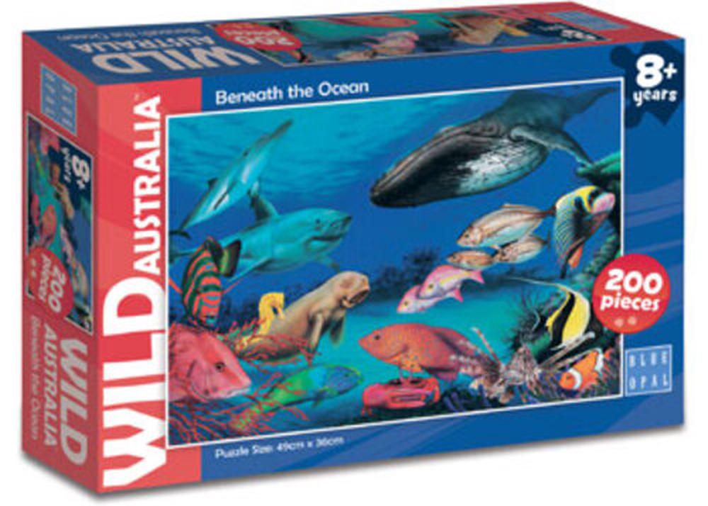 Blue Opal - Wild Aust Beneath the Oceans 200pc