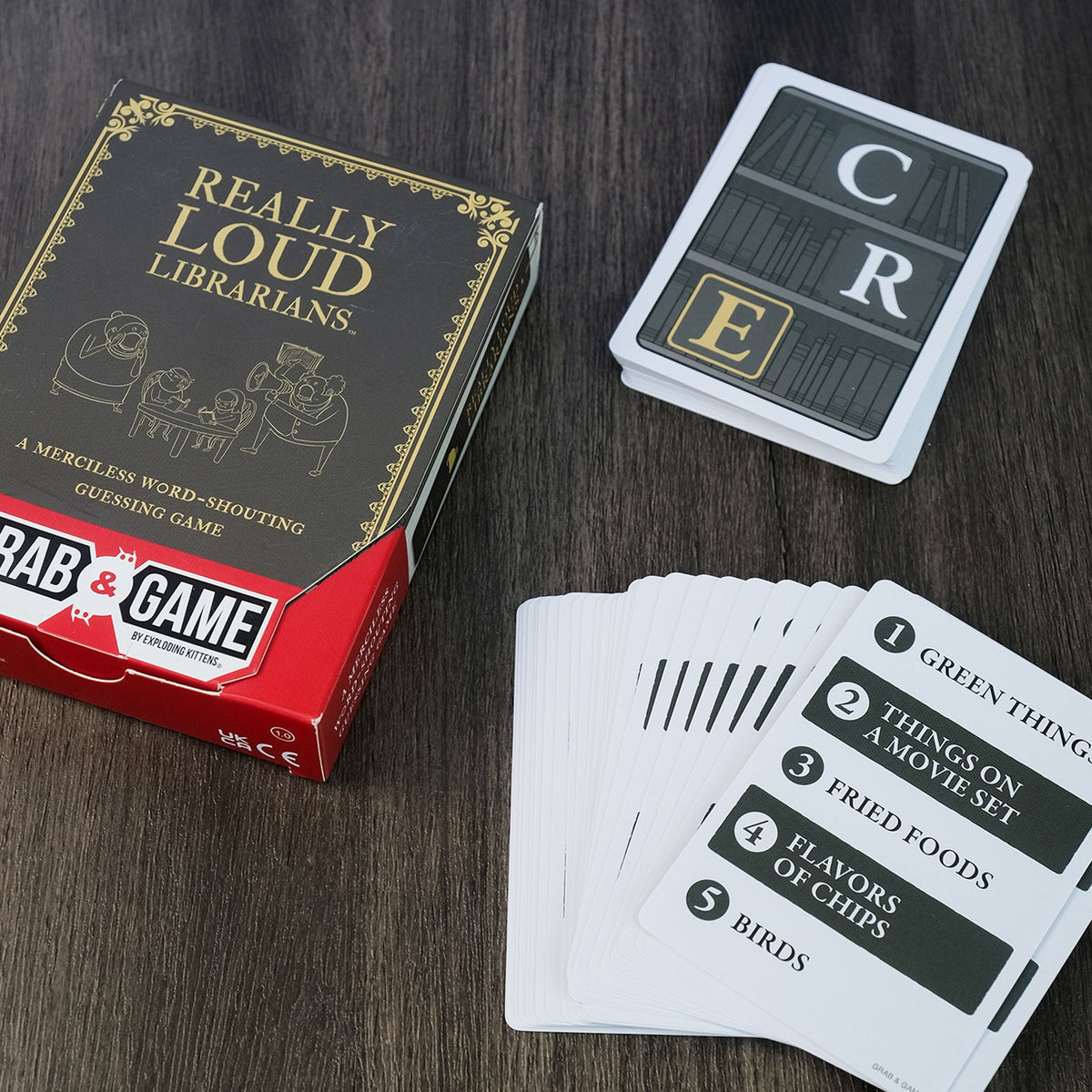 Really Loud Librarians (Grab & Game)