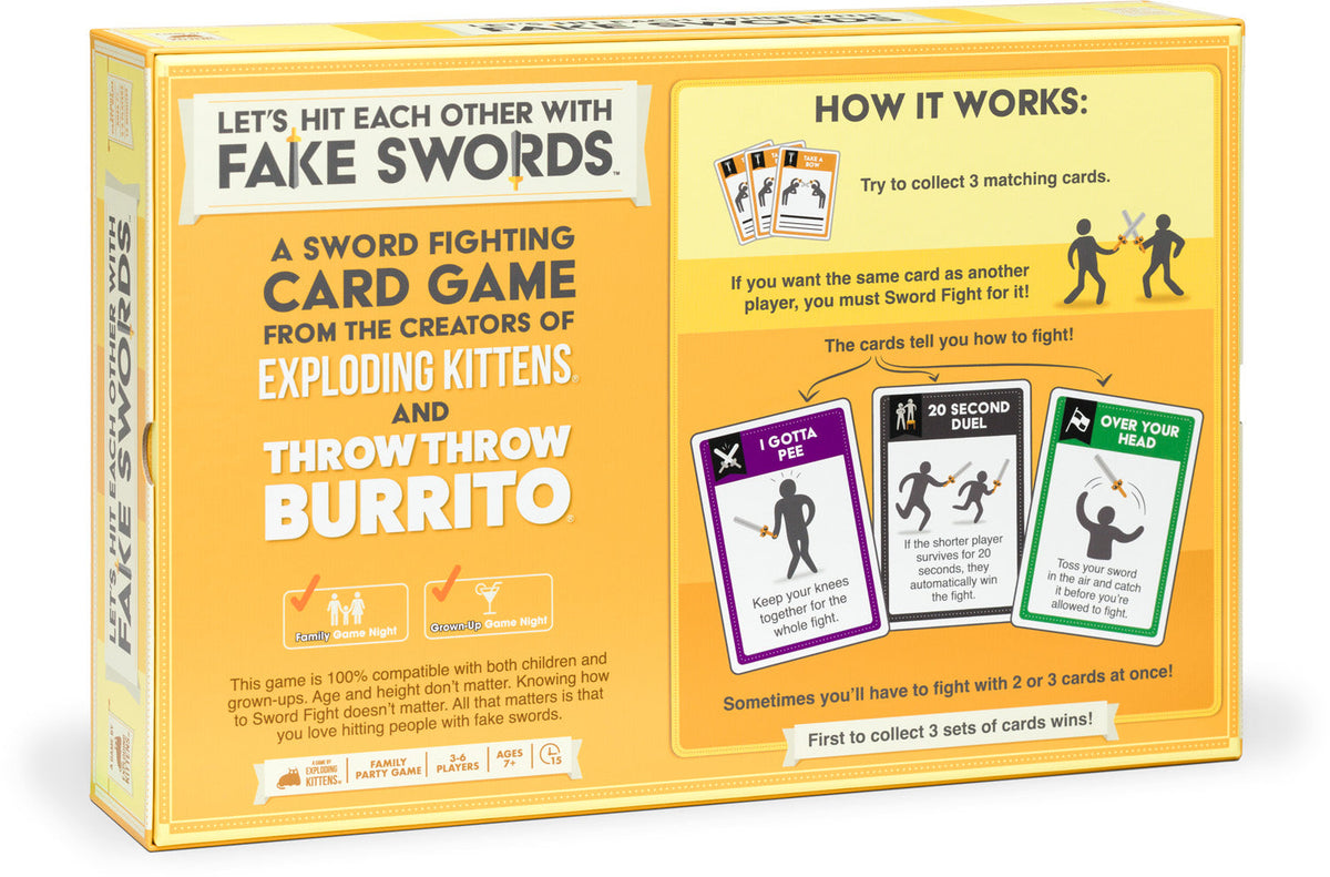 Let's Hit Each Other With Fake Swords (Large Box)
