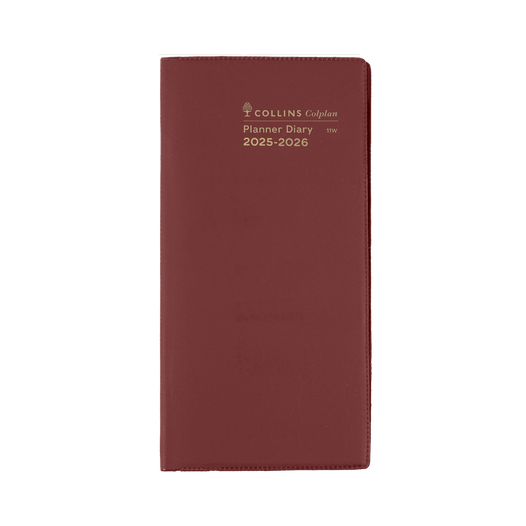 Collins Colplan 2025 - 2026 Years - Planner 11W B6/7 MTV 2-Years Red