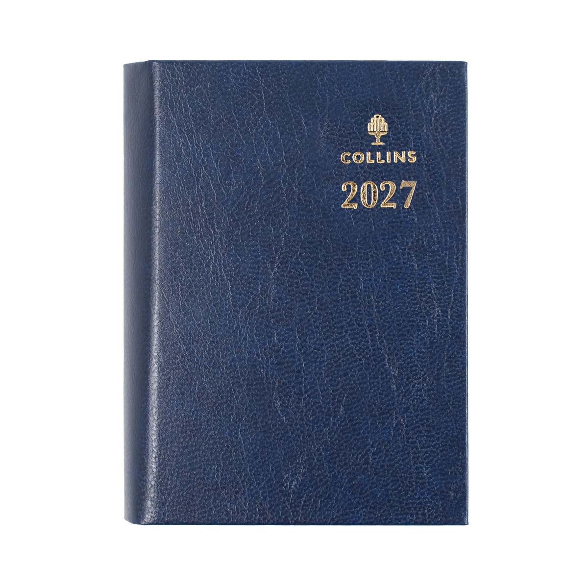 Collins 2027 Calendar Year Diary - Sterling 133P A7 Pocket W/Pencil DTP Blue