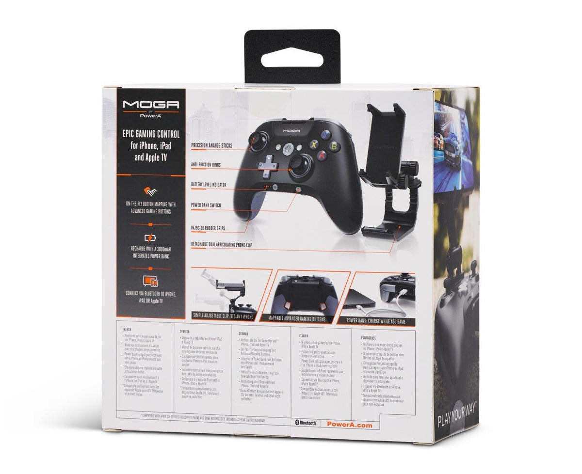 MOGA XP5-i Plus Bluetooth Controller for Mobile & Cloud Gaming on iOS