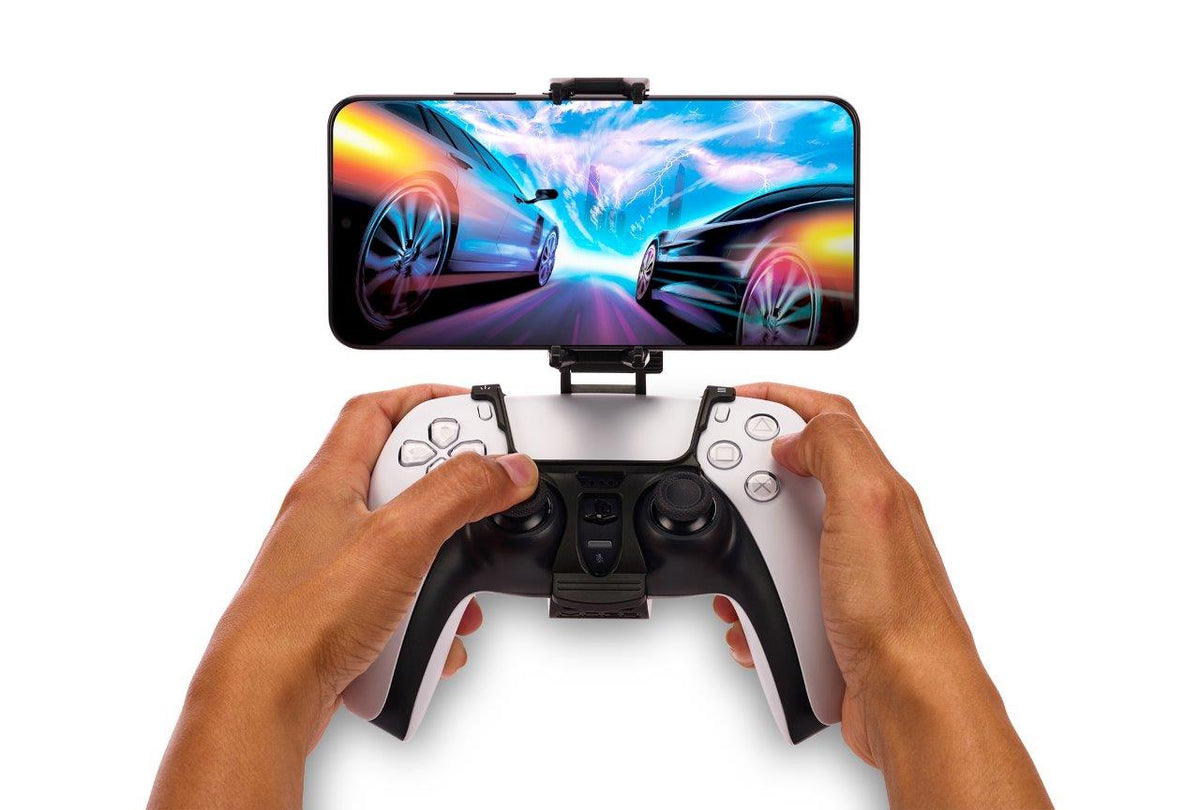 MOGA Mobile Gaming Clip for DualSense Wireless Controllers and DualShock 4 Wireless Controllers
