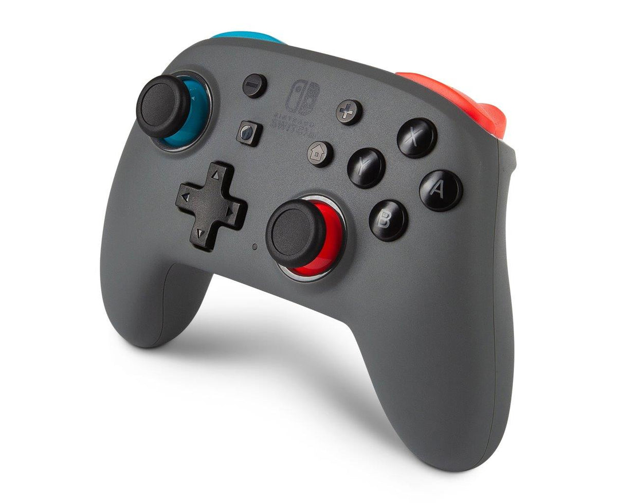 PowerA Nano Enhanced Wireless Controller for Nintendo Switch - Grey-Neon