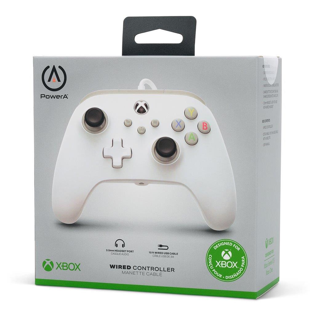 PowerA Wired Controller for Xbox Series X|S - White