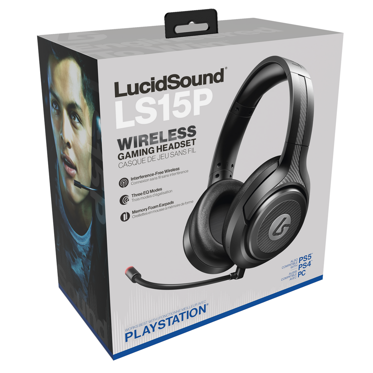 LucidSound LS15P Wireless Stereo Gaming Headset for PlayStation 4/5