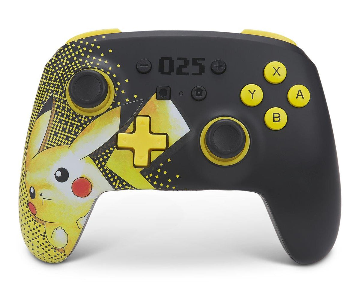 PowerA Enhanced Wireless Controller for Nintendo Switch - Pokemon: Pikachu #025