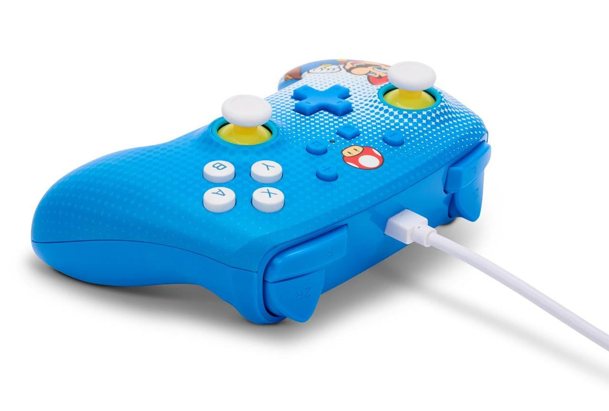 PowerA Enhanced Wired Controller for Nintendo Switch - Mario Pop Art