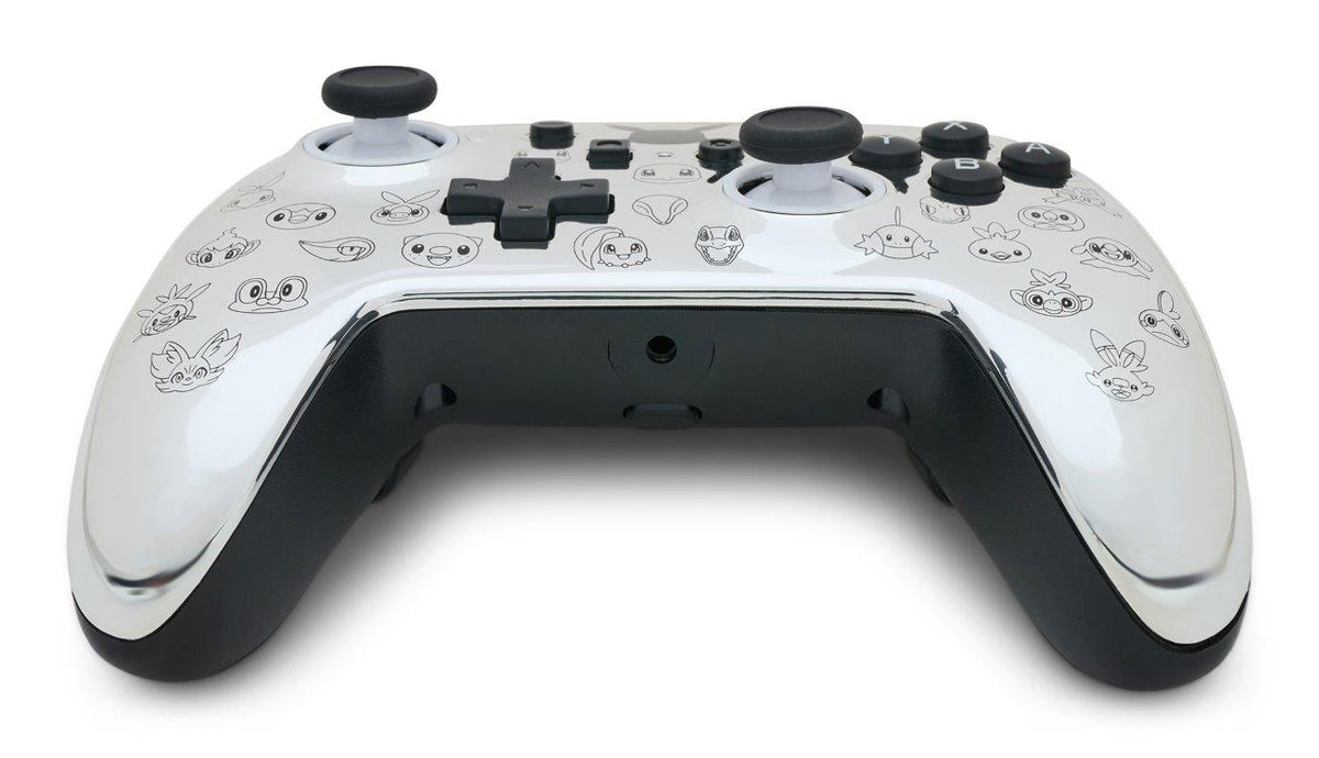 PowerA Enhanced Wired Controller for Nintendo Switch - Pikachu Black & Silver