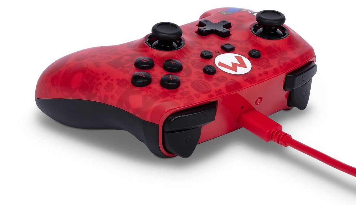 PowerA Enhanced Wireless Controller for Nintendo Switch - Here We Go Mario (PowerA)