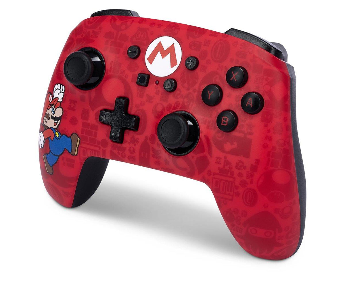 PowerA Enhanced Wireless Controller for Nintendo Switch - Here We Go Mario (PowerA)