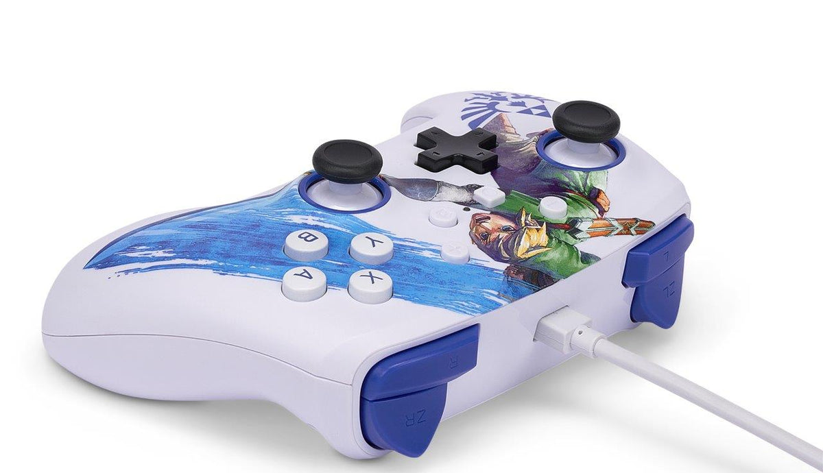 PowerA Enhanced Wired Controller for Nintendo Switch - Master Sword Attack