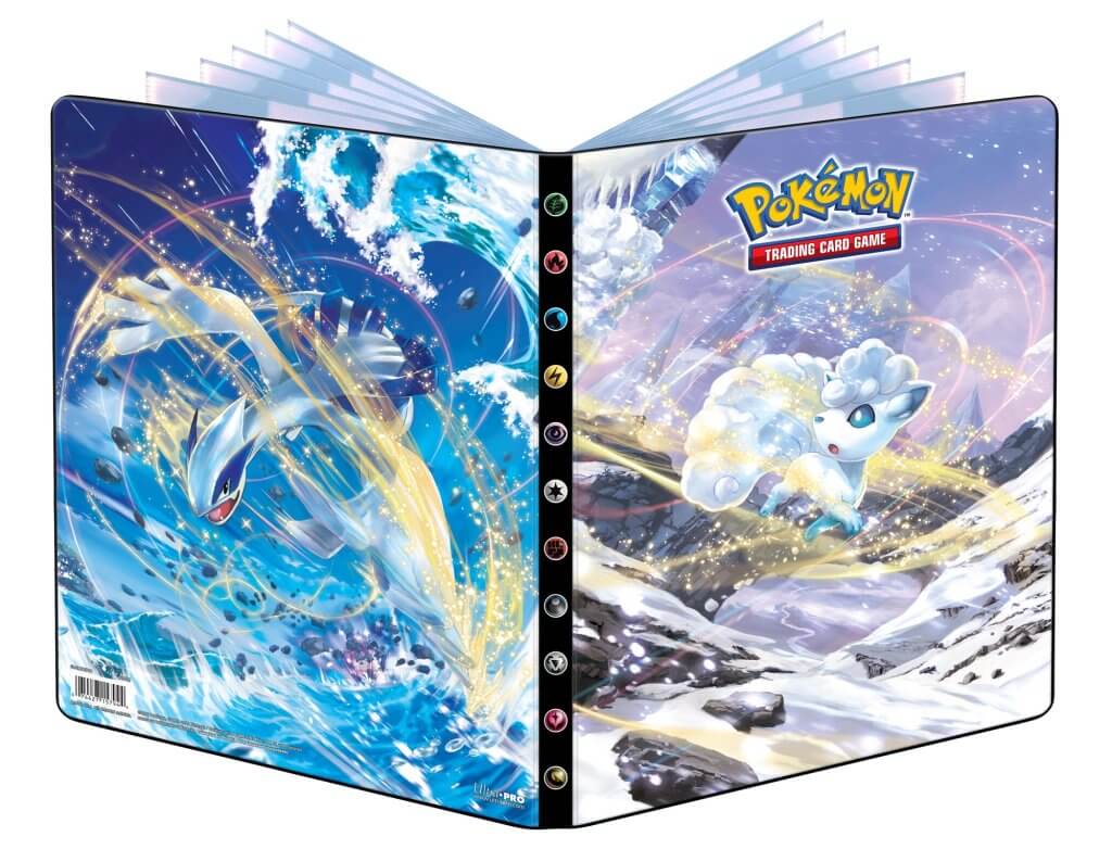 ULTRA PRO Pokemon 9-Pocket Portfolio - Sword & Shield: Silver Tempest