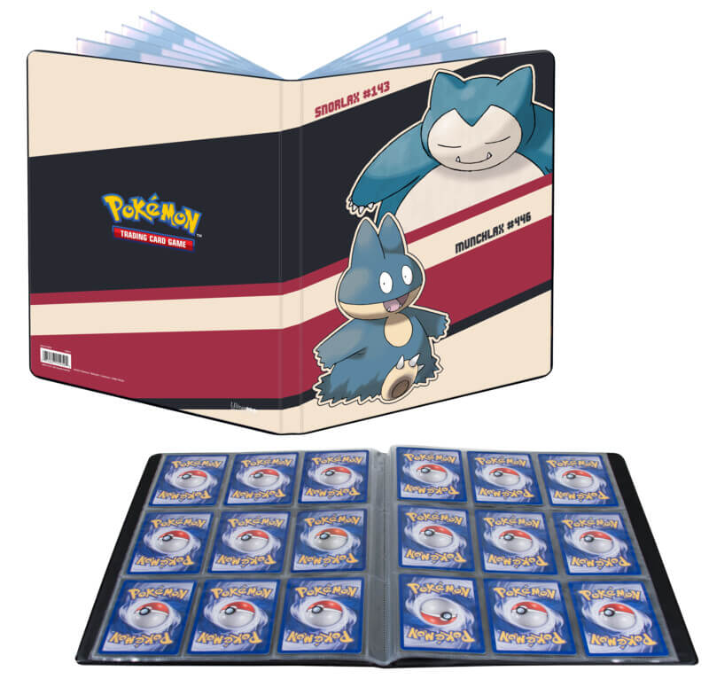 ULTRA PRO Pokemon 9-Pocket Portfolio - Snorlax & Munchlax