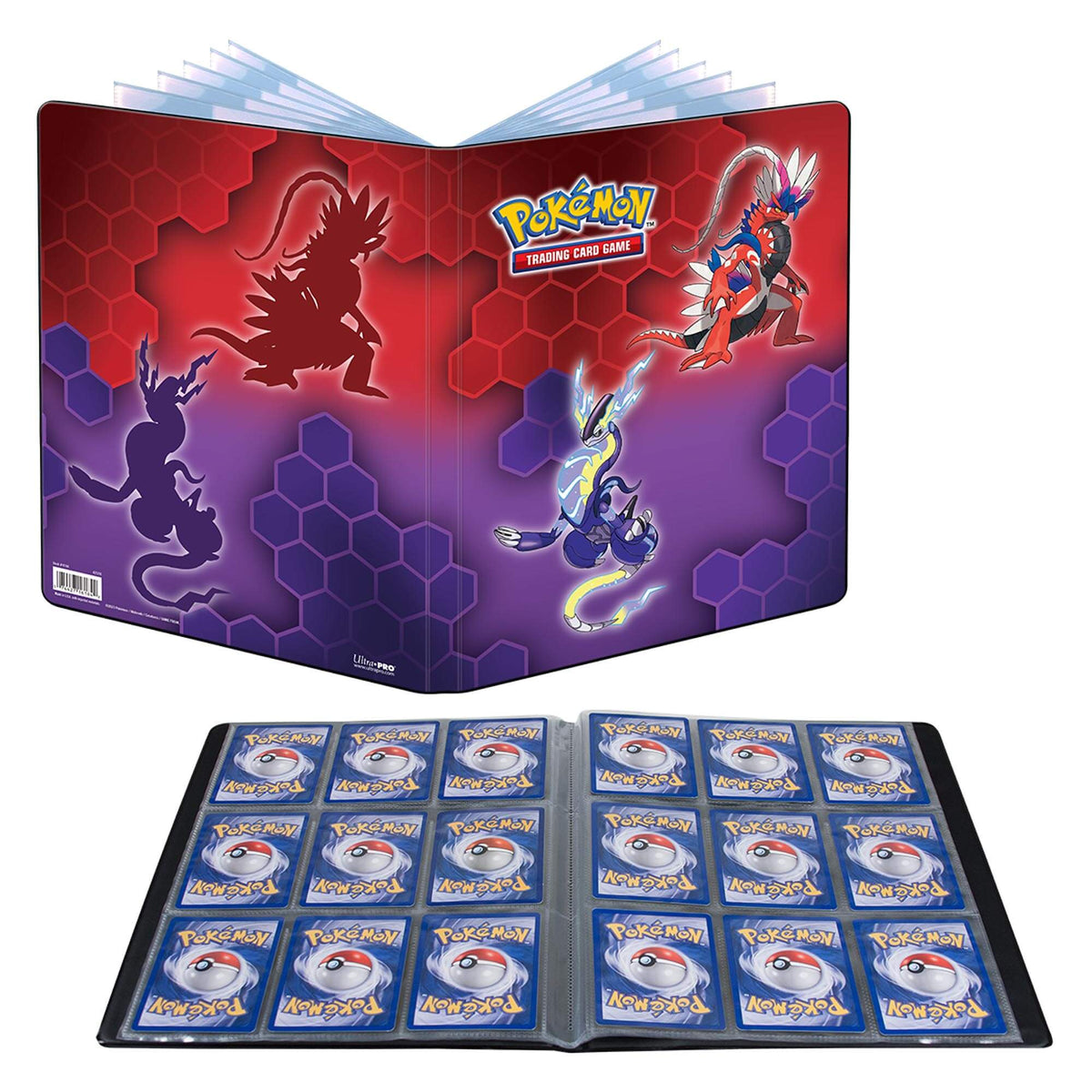 ULTRA PRO Pokemon 9-Pocket Portfolio - Koraidon & Miraidon