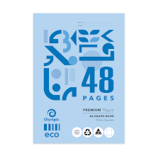 Writer Graph Book A4 5mm Grid 96pg