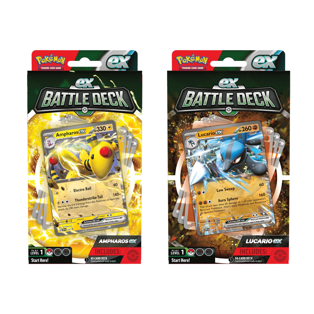 Pokemon TCG - Ampharos & Lucario (ex Battle Deck)