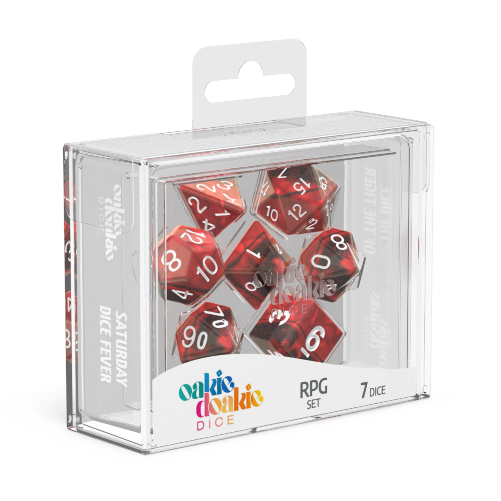 Oakie Doakie Dice Gemidice - Vampire RPG Dice Set