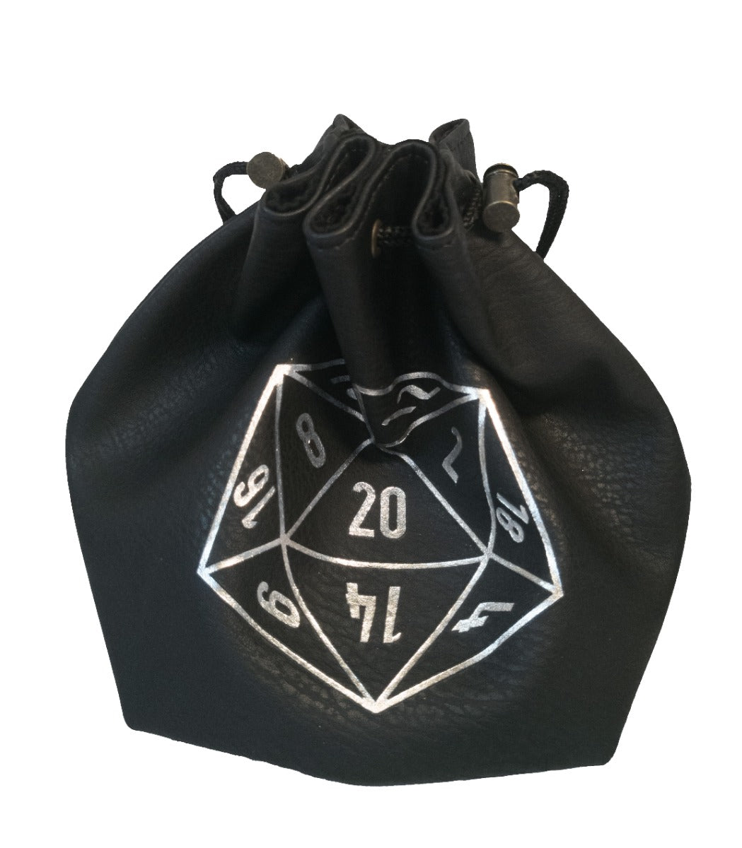Leather Dice Dag - Large Black (LPG Essentials)