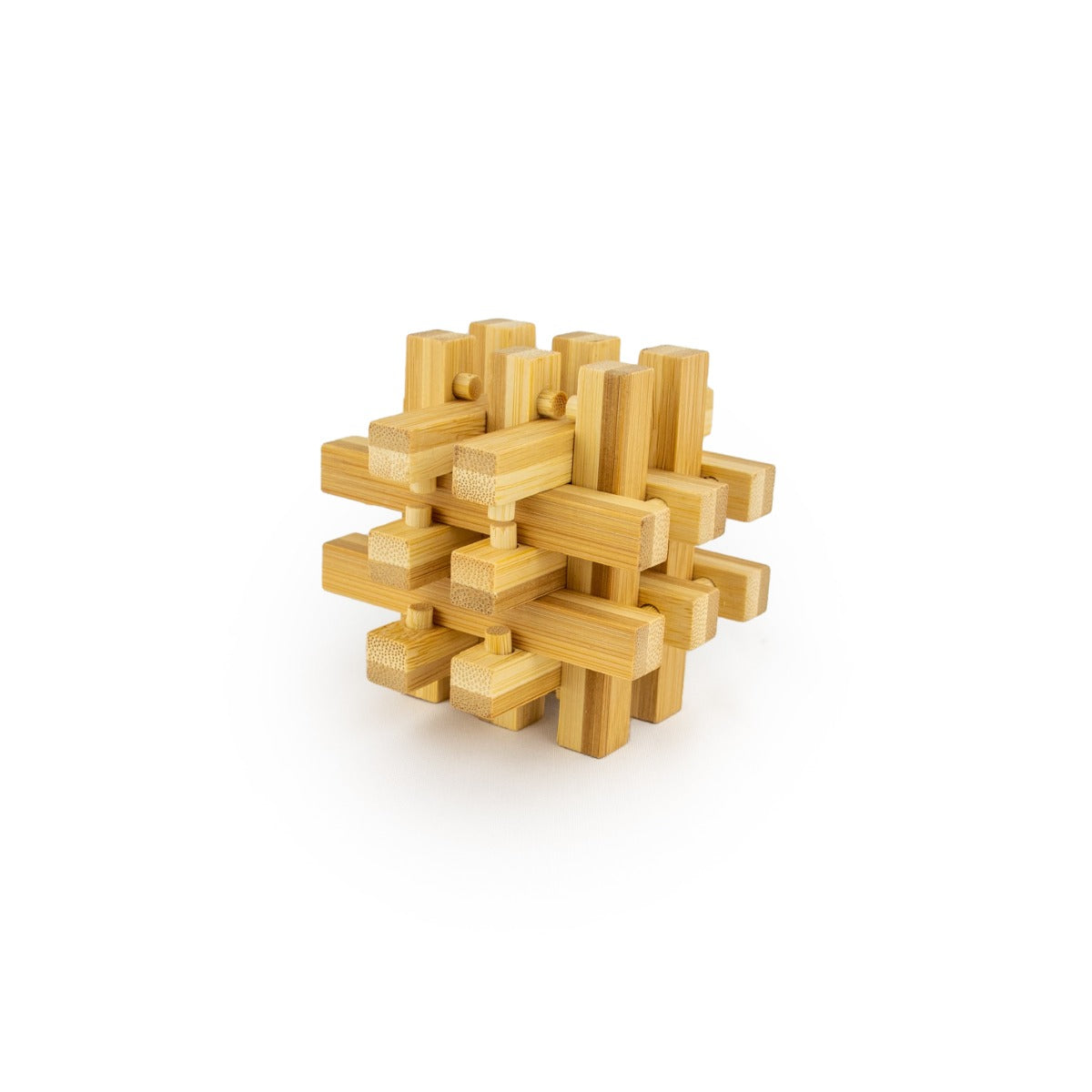 3D Bamboo Brainteaser (Series 1) - Assorted (Let's Play Games)