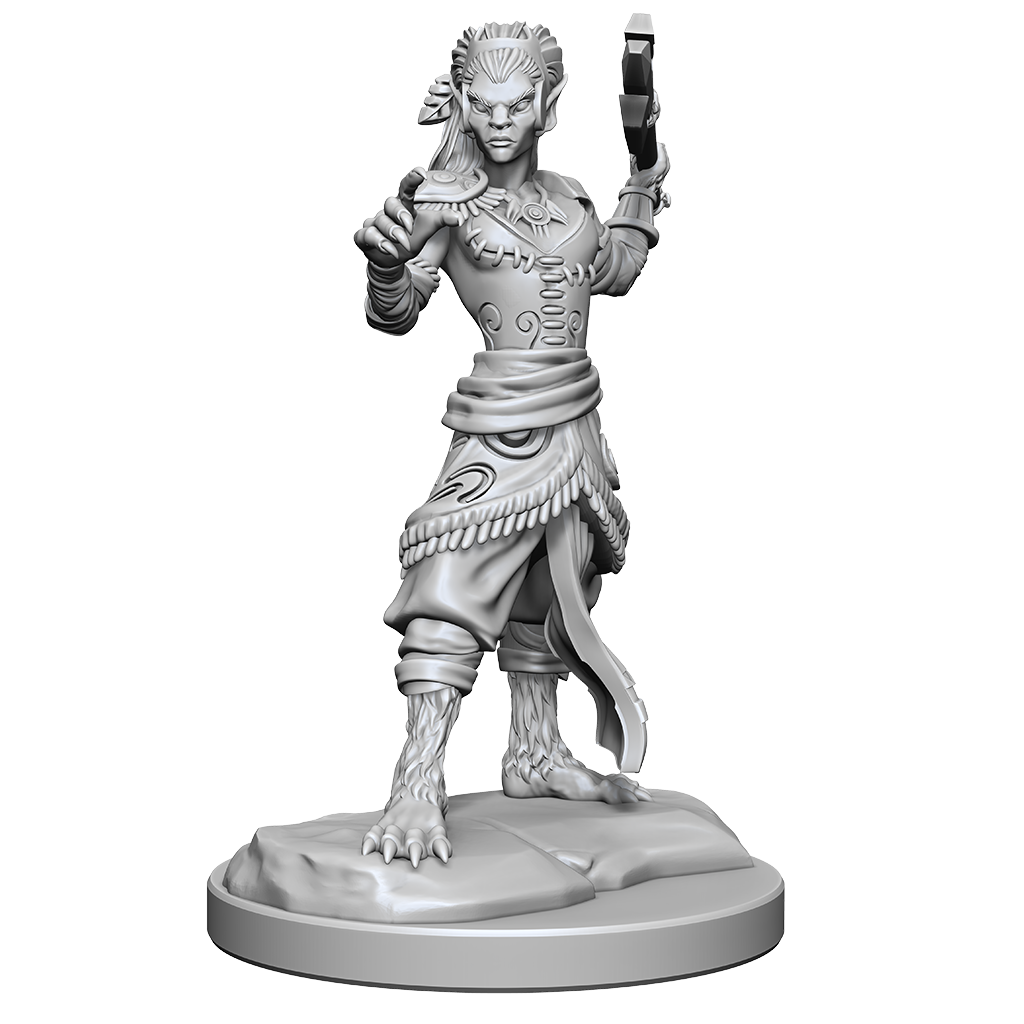 Shifter Fighter - Female (D&D Nolzurs Marvelous Unpainted Miniatures)