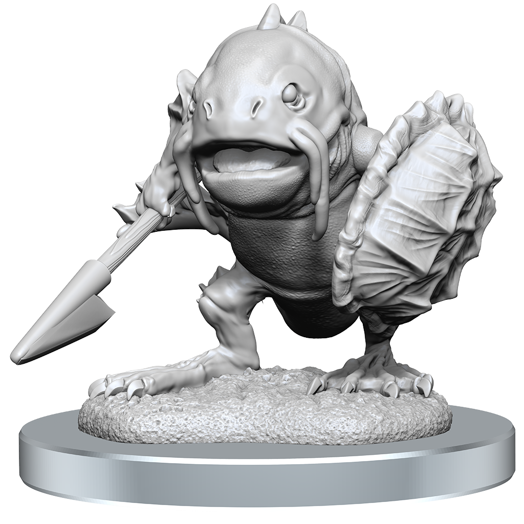 Locathah & Seal (D&D Nolzurs Marvelous Unpainted Miniatures)