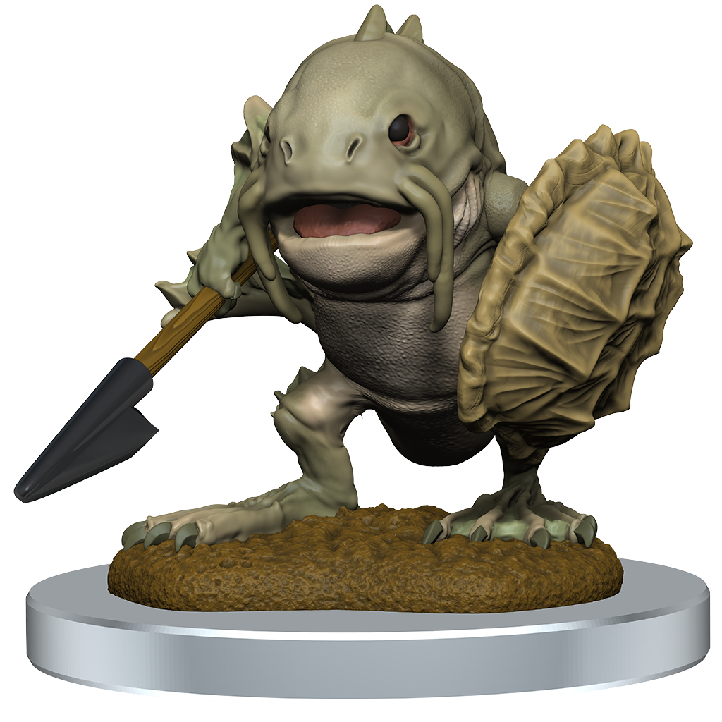 Locathah & Seal (D&D Nolzurs Marvelous Unpainted Miniatures)