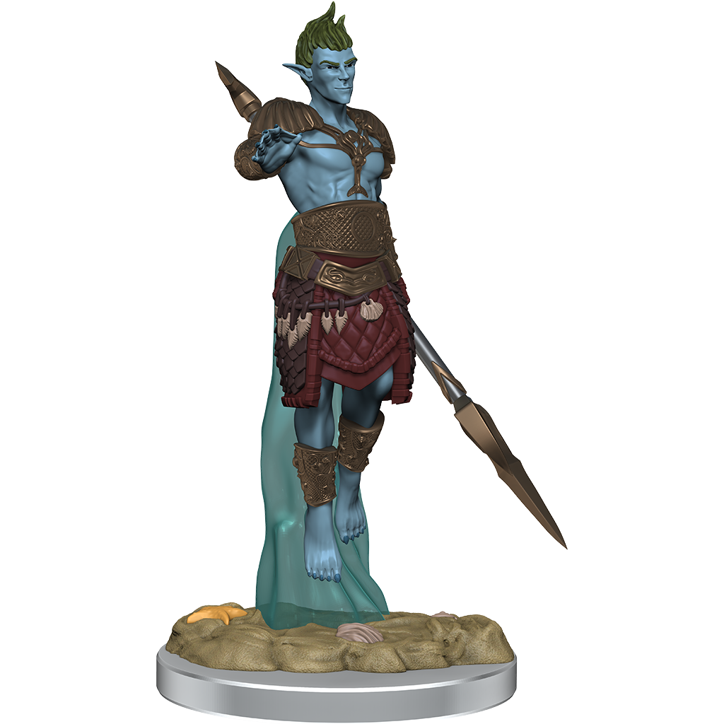Sea Elf Fighters (D&D Nolzurs Marvelous Unpainted Miniatures)