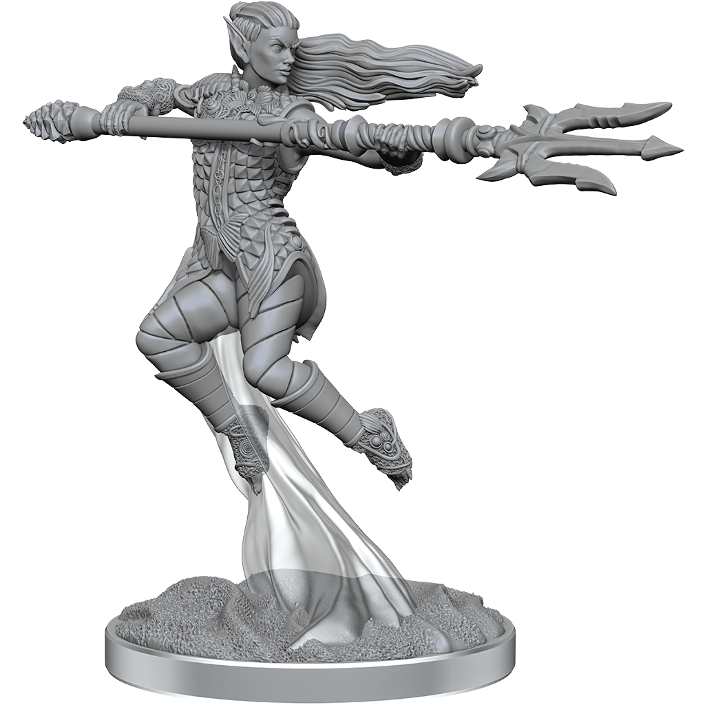 Sea Elf Fighters (D&D Nolzurs Marvelous Unpainted Miniatures)