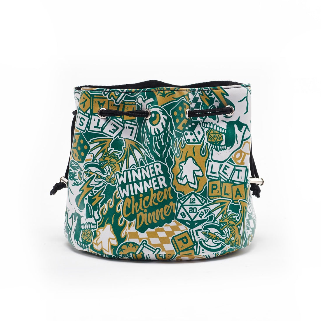 Leather Multipocket Dice Bag - Artist Series: Cara (LPG Essentials)
