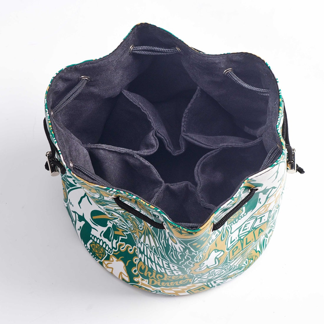 Leather Multipocket Dice Bag - Artist Series: Cara (LPG Essentials)