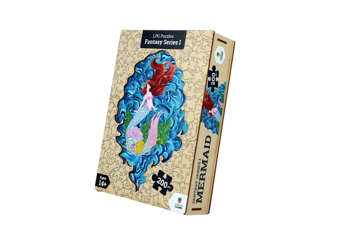 Mermaid 200pc - Fantasy Wooden Series (LPG Puzzles)