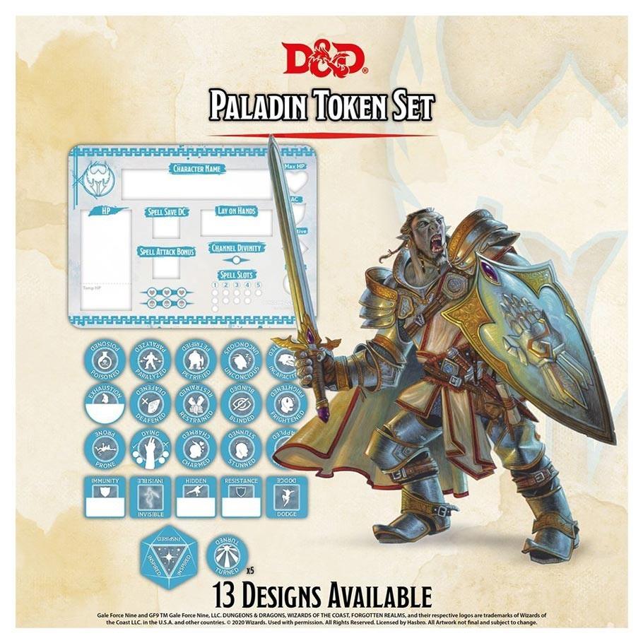 D&D Class Token Set - Paladin