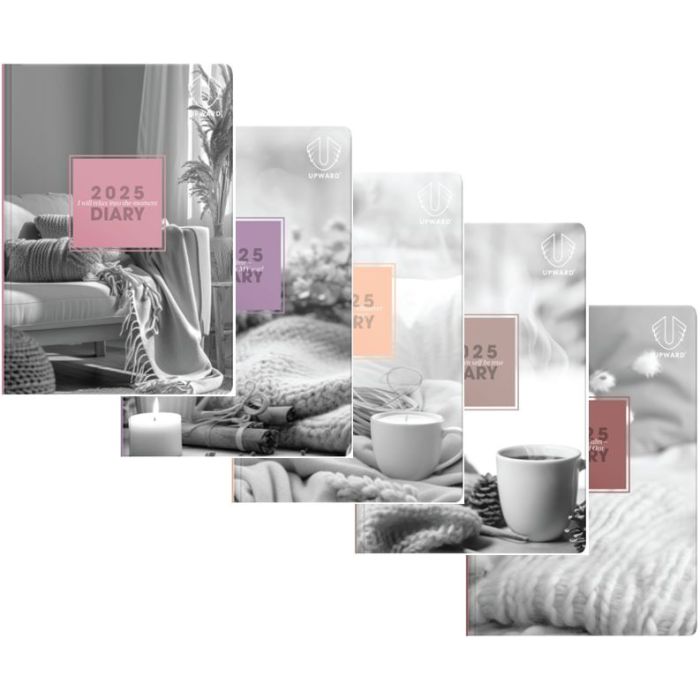 Upward Diary 2025 A6 105X148MM 2426 Fashion Printed H/C WTV