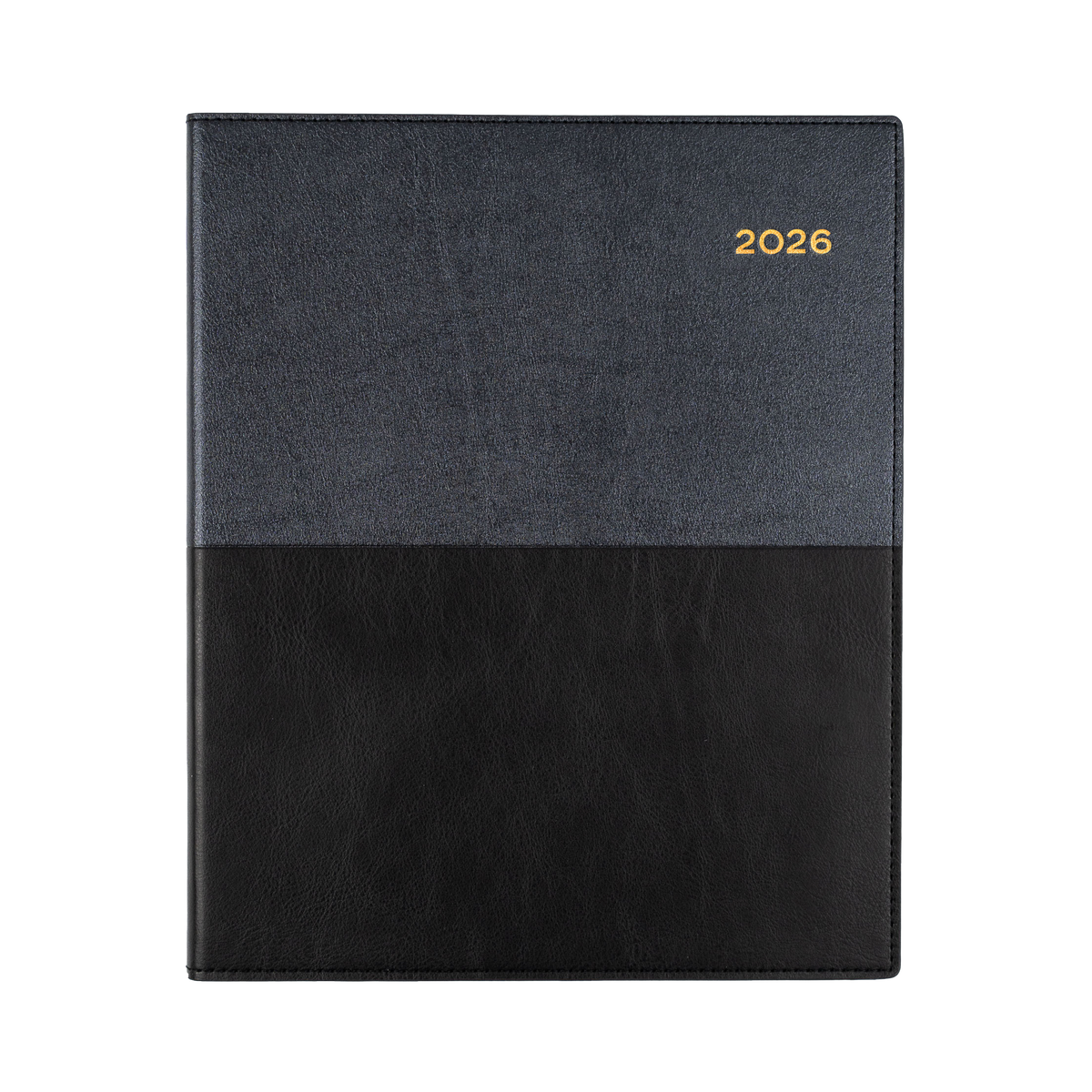 Collins 2026 Calendar Year Diary - Vanessa 325 Spiral A4 Short WTV Black