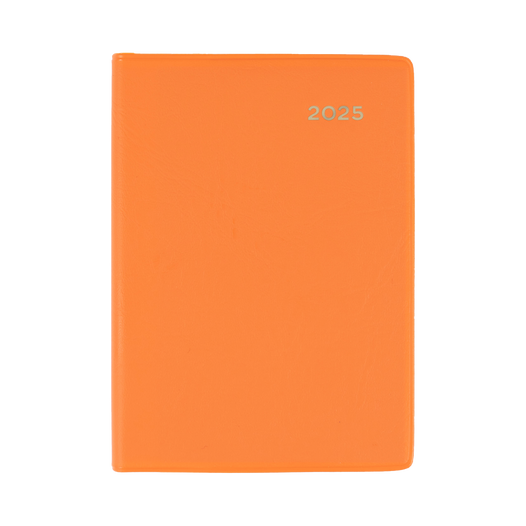 Collins 2025 Calendar Year Diary - Belmont 337 A7 WTV Orange