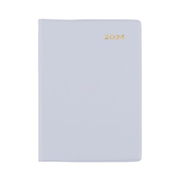 Collins 2024 Calendar Year Diary - Belmont Colours 337 A7 Week to View Grey