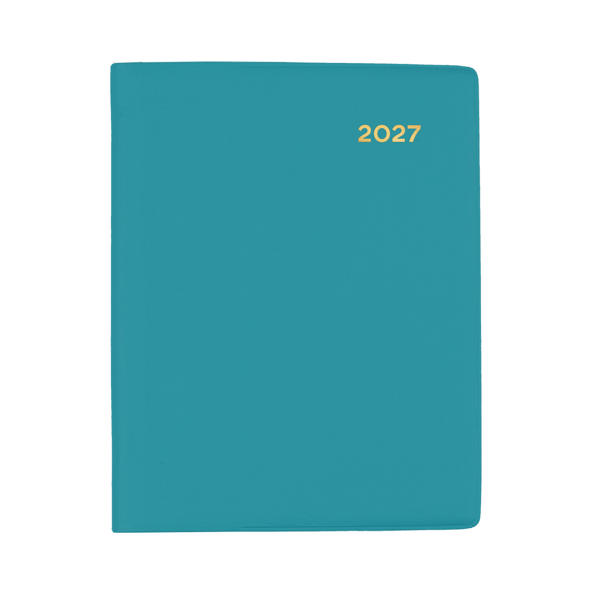 Collins 2027 Calendar Year Diary - Belmont Colour 337P A7 WTV with Pencil Teal
