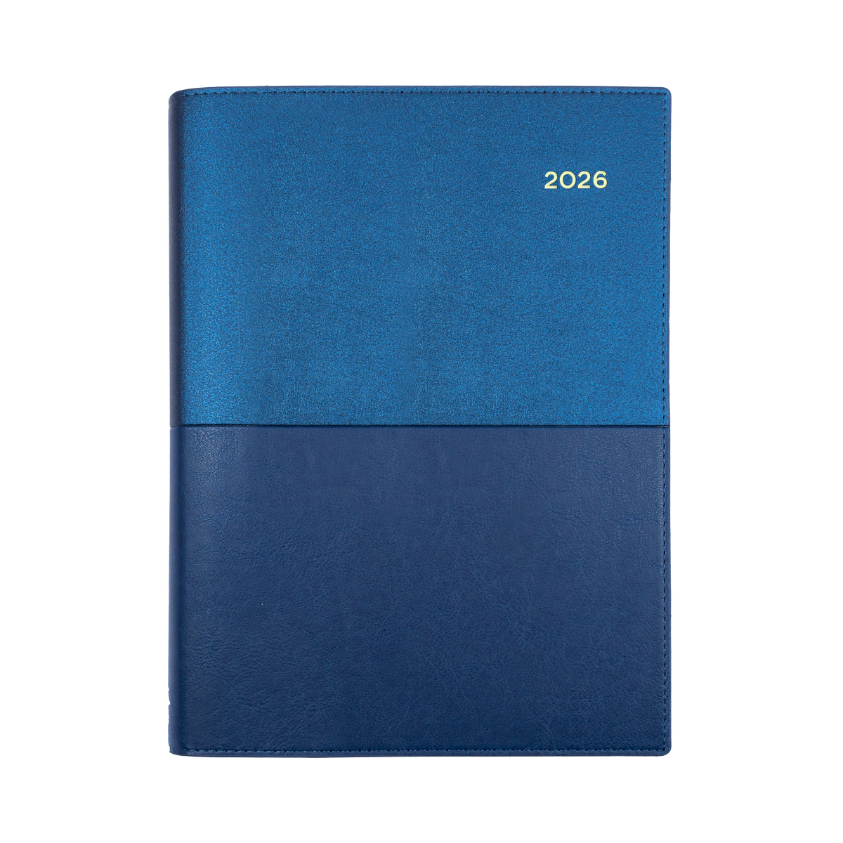 Collins 2026 Calendar Year Diary - Vanessa 345 Spiral A4 WTV Blue